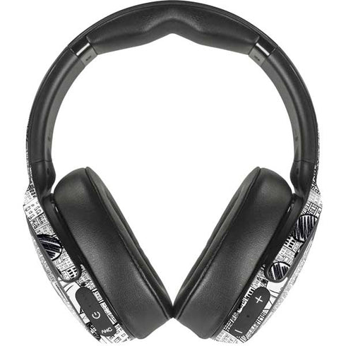 Disney Mickey Mouse Cityscape Sketch Skullcandy Venue Skin