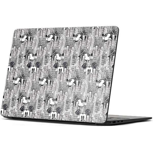 Disney Mickey Mouse Cityscape Sketch Surface Laptop 7 13.8in Skin