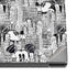 Disney Mickey Mouse Cityscape Sketch Dell XPS Skin