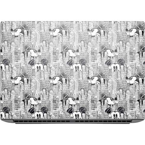 Disney Mickey Mouse Cityscape Sketch HP ZBook Fury 16 G10 Skin