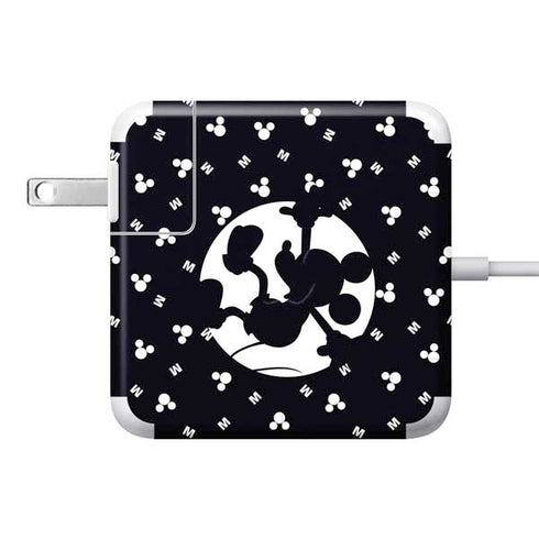 Disney Mickey Mouse Falling Silhouette 85W Power Adapter (15 and 17 inch MacBook Pro Charger) Skin
