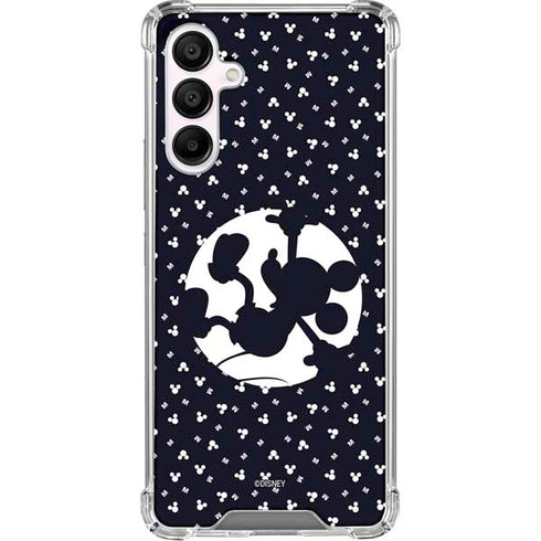 Disney Mickey Mouse Falling Silhouette Galaxy A16 5G Clear Case