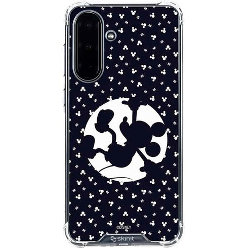 Disney Mickey Mouse Falling Silhouette Galaxy A36 5G Clear Case