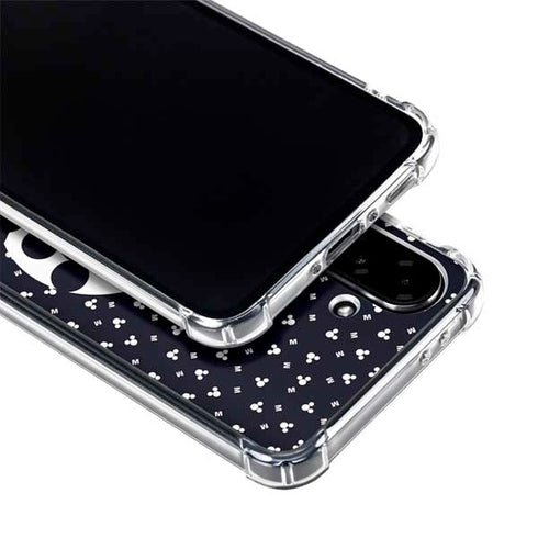 Disney Mickey Mouse Falling Silhouette Galaxy A36 5G Clear Case