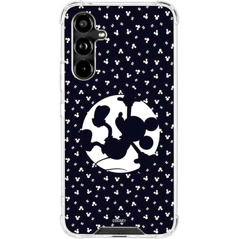 Disney Mickey Mouse Falling Silhouette Galaxy A54 5G Clear Case