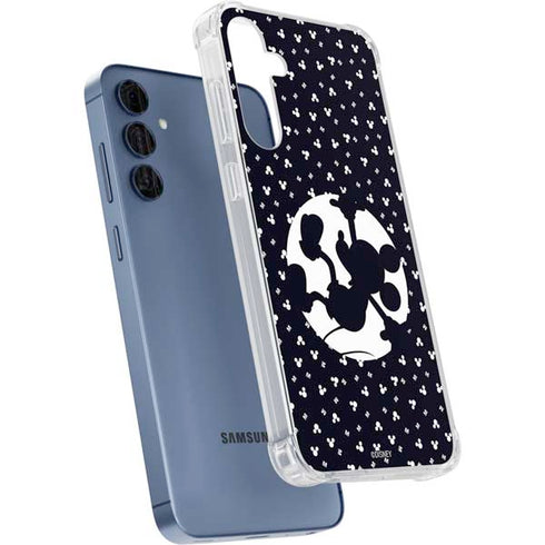 Disney Mickey Mouse Falling Silhouette Galaxy A55 5G Clear Case