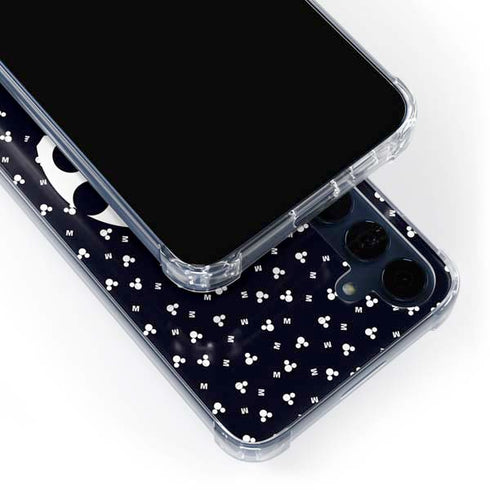 Disney Mickey Mouse Falling Silhouette Galaxy A55 5G Clear Case