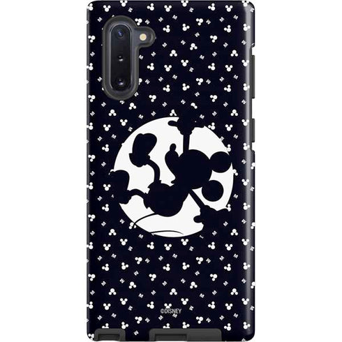Disney Mickey Mouse Falling Silhouette Galaxy Cases