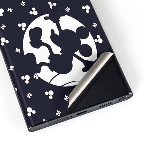 Disney Mickey Mouse Falling Silhouette Galaxy Skins