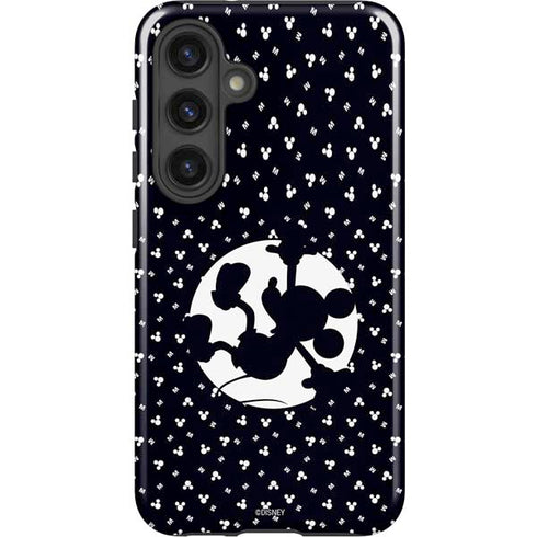 Disney Mickey Mouse Falling Silhouette Galaxy S25 Plus Impact Case
