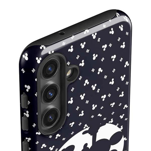 Disney Mickey Mouse Falling Silhouette Galaxy S25 Plus Impact Case