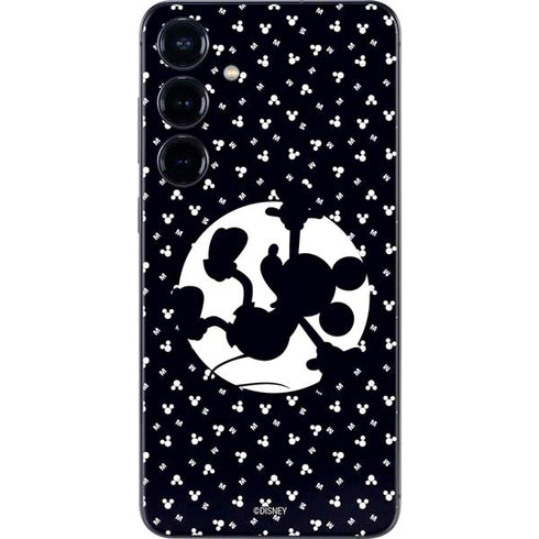 Disney Mickey Mouse Falling Silhouette Galaxy S25 Plus Skin