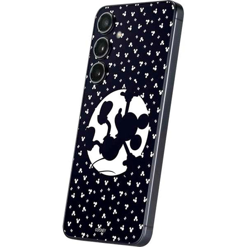 Disney Mickey Mouse Falling Silhouette Galaxy S25 Plus Skin