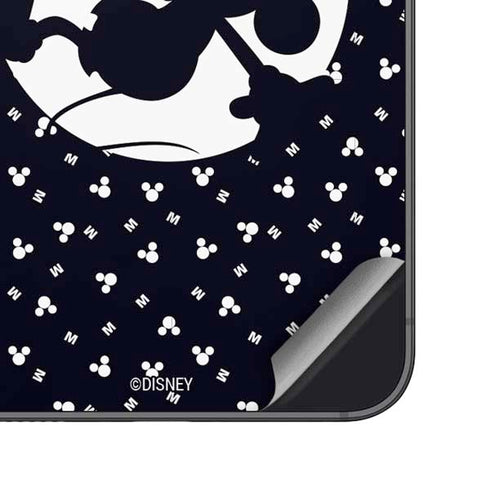 Disney Mickey Mouse Falling Silhouette Galaxy S25 Plus Skin