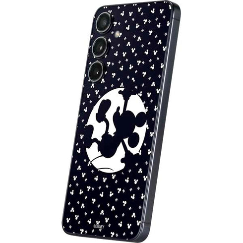 Disney Mickey Mouse Falling Silhouette Galaxy S24 Skin