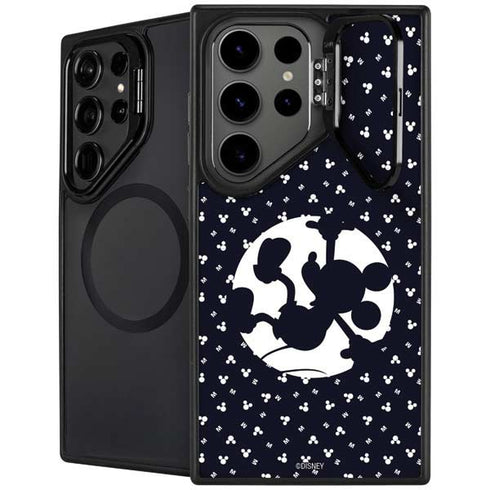 Disney Mickey Mouse Falling Silhouette Galaxy S25 Ultra Kickstand Case