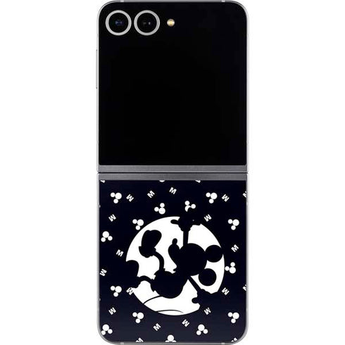 Disney Mickey Mouse Falling Silhouette Galaxy Z Flip6 Skin