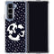 Disney Mickey Mouse Falling Silhouette Galaxy Z Fold5 5G Clear Case