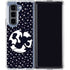 Disney Mickey Mouse Falling Silhouette Galaxy Z Fold5 5G Clear Case