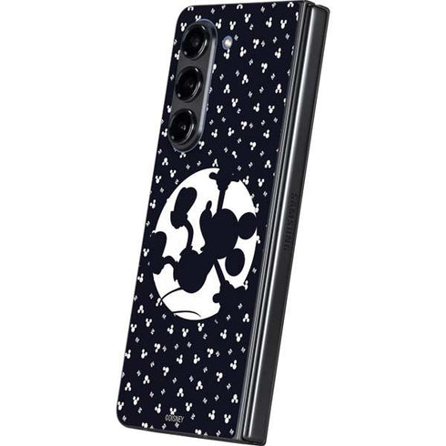 Disney Mickey Mouse Falling Silhouette Galaxy Z Fold5 5G Skin