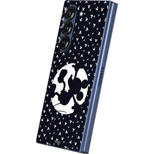 Disney Mickey Mouse Falling Silhouette Galaxy Z Fold6 Skin