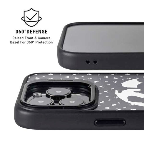 Disney Mickey Mouse Falling Silhouette iPhone 14 Pro Max Kickstand Case