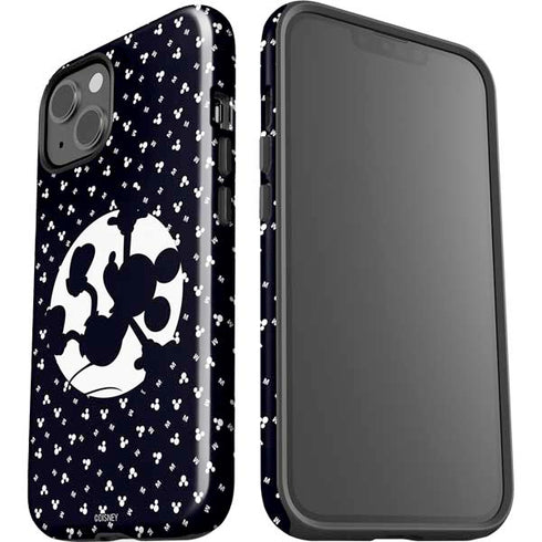 Disney Mickey Mouse Falling Silhouette iPhone 15 Impact Case