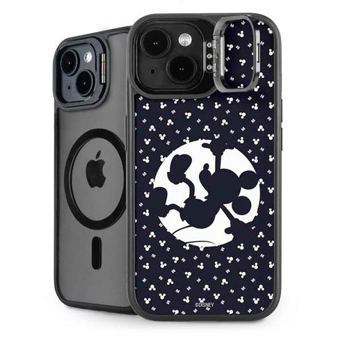 Disney Mickey Mouse Falling Silhouette iPhone 15 Kickstand Case