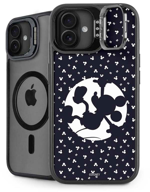 Disney Mickey Mouse Falling Silhouette iPhone 16 Kickstand Case