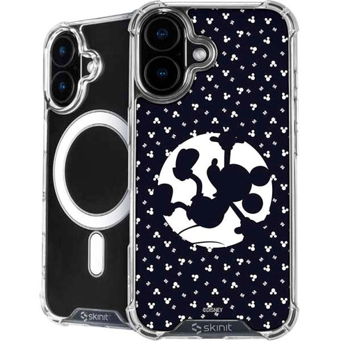 Disney Mickey Mouse Falling Silhouette iPhone 16 MagSafe Case