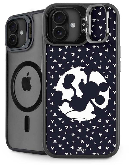 Disney Mickey Mouse Falling Silhouette iPhone 16 Plus Kickstand Case