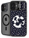Disney Mickey Mouse Falling Silhouette iPhone 16 Plus Kickstand Case
