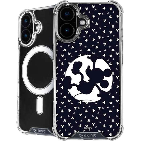 Disney Mickey Mouse Falling Silhouette iPhone 16 Plus MagSafe Case