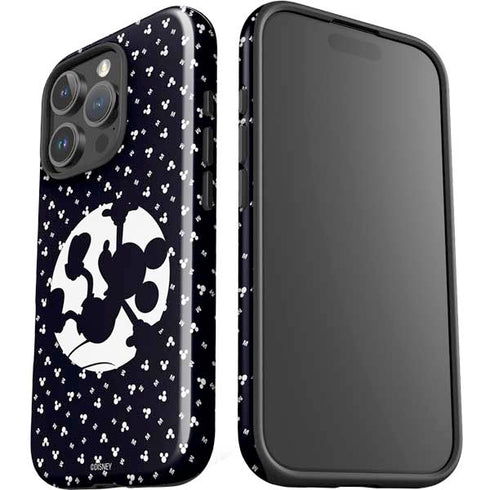 Disney Mickey Mouse Falling Silhouette iPhone 16 Pro Impact Case