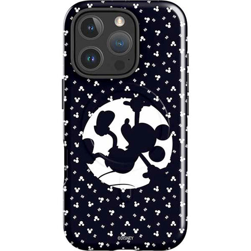 Disney Mickey Mouse Falling Silhouette iPhone 16 Pro Magsafe Impact Case