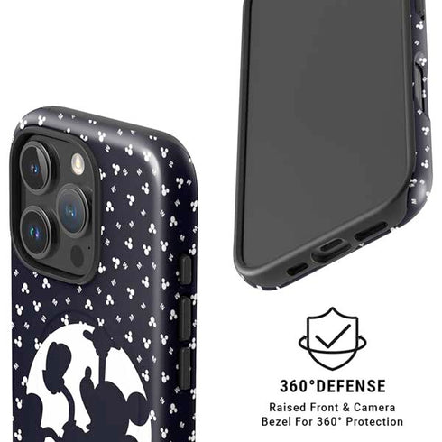 Disney Mickey Mouse Falling Silhouette iPhone 16 Pro Magsafe Impact Case