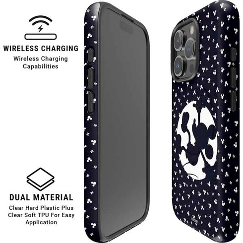 Disney Mickey Mouse Falling Silhouette iPhone 16 Pro Magsafe Impact Case