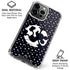 Disney Mickey Mouse Falling Silhouette iPhone 16 Pro Max Clear Case