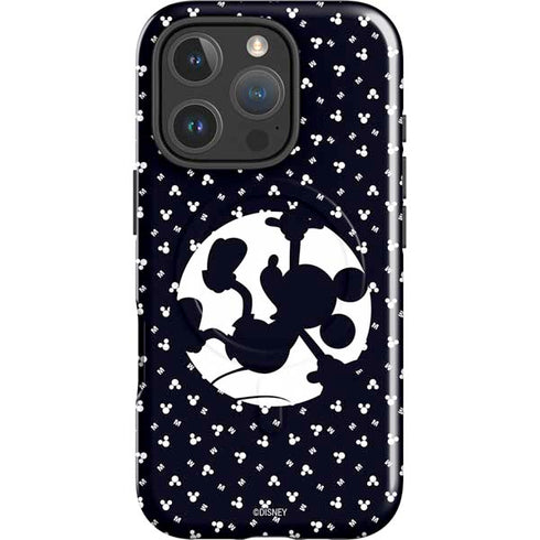 Disney Mickey Mouse Falling Silhouette iPhone 16 Pro Max Magsafe Impact Case