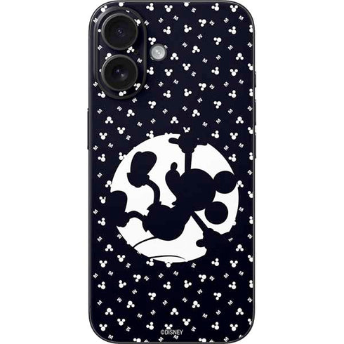Disney Mickey Mouse Falling Silhouette iPhone 16 Skin