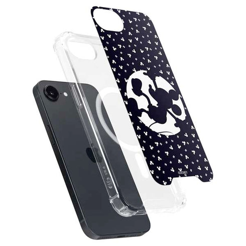 Disney Mickey Mouse Falling Silhouette iPhone 16e MagSafe Case