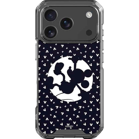 Disney Mickey Mouse Falling Silhouette iPhone 18 Pro Clear Case