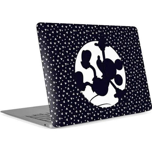 Disney Mickey Mouse Falling Silhouette Apple MacBook Air Skin