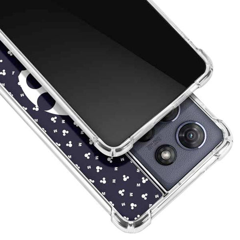 Disney Mickey Mouse Falling Silhouette Moto G 5G (2025) Clear Case