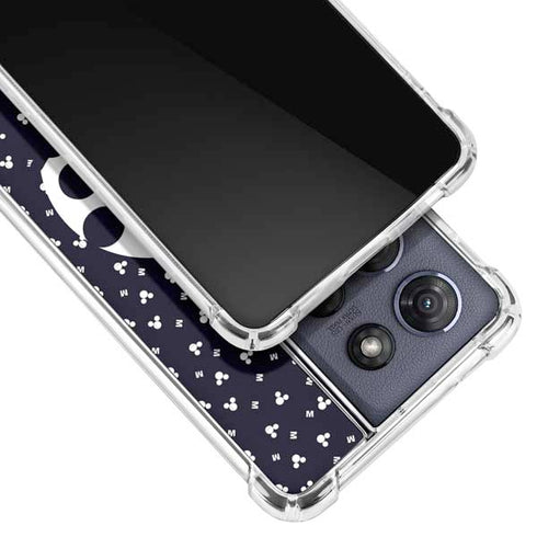 Disney Mickey Mouse Falling Silhouette Moto G Power 5G (2025) Clear Case