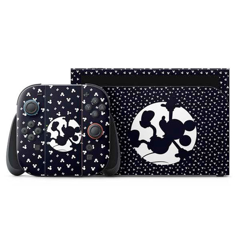 Disney Mickey Mouse Falling Silhouette Nintendo Skins