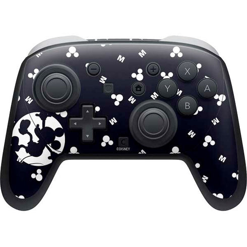 Disney Mickey Mouse Falling Silhouette Nintendo Switch 2 (2025) Pro Controller Skin