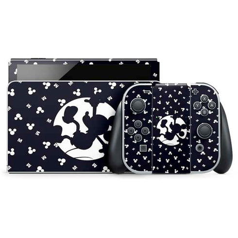Disney Mickey Mouse Falling Silhouette Nintendo Skins