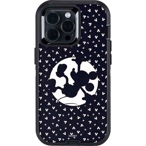 Disney Mickey Mouse Falling Silhouette Otterbox Defender iPhone Skin