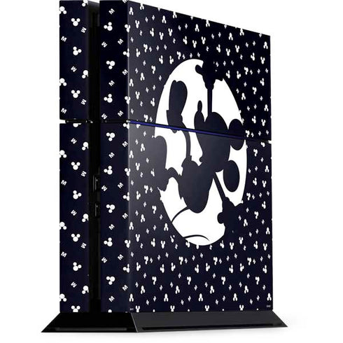 Disney Mickey Mouse Falling Silhouette PlayStation PS4 Skins